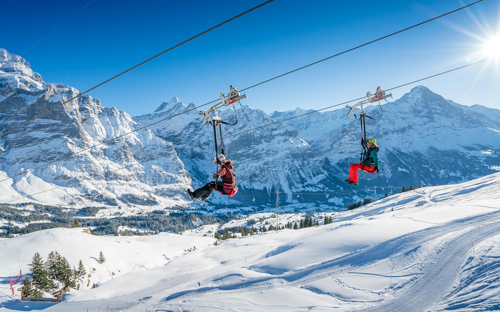 First Flyer Grindelwald | Zipline Through the Alps